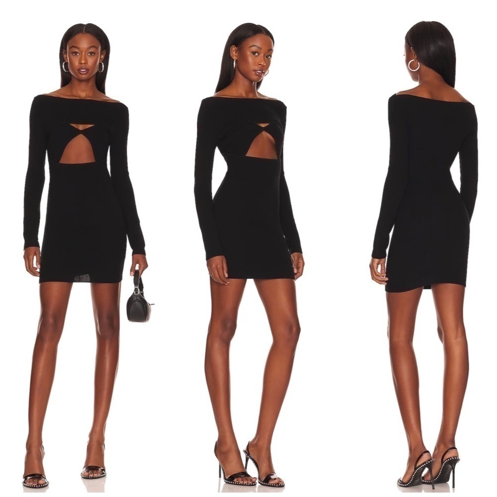 NBD Stephanie Dress in Black Size M